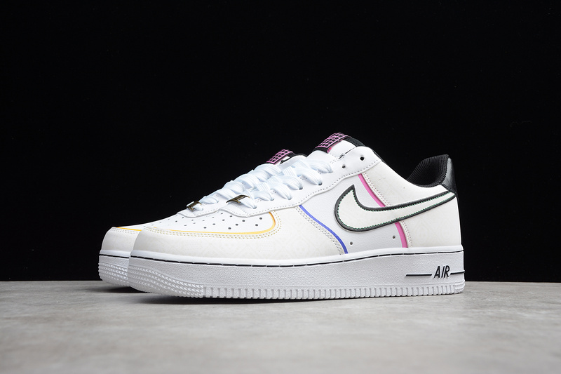 Air Force 1 Low Day Of The Dead White/Black-Multi-Color 15