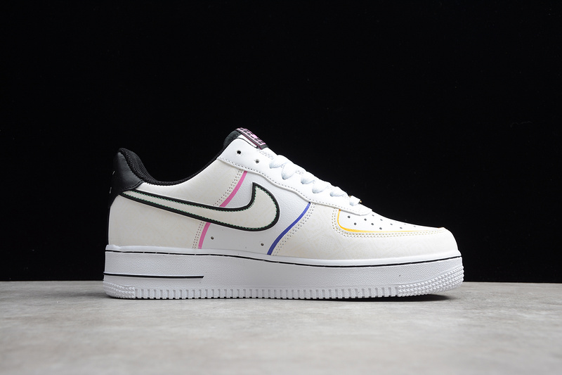 Air Force 1 Low Day Of The Dead White/Black-Multi-Color 25