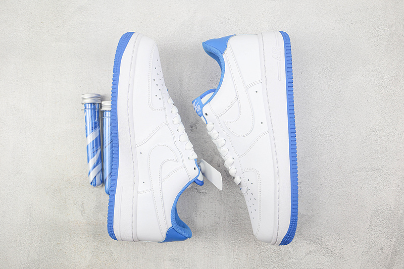 Air Force 1 Low White/White/University Blue 9