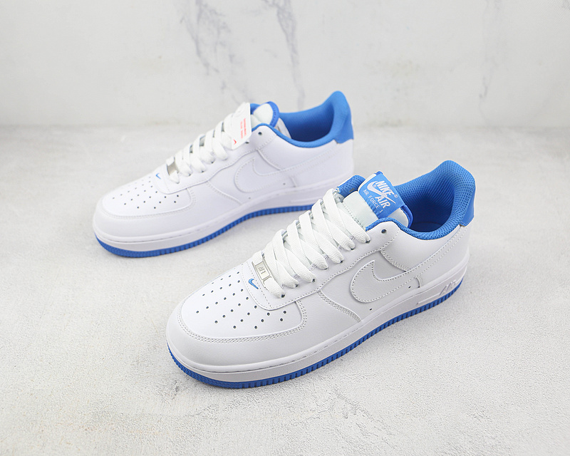 Air Force 1 Low White/White/University Blue 13