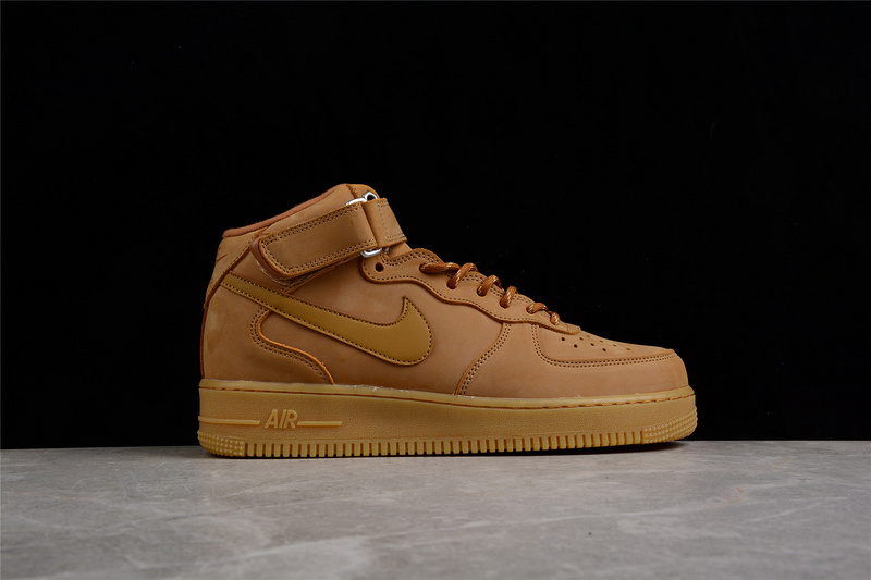 Air Force 1 High 2019 Flax/Wheat/Gum Light Brown/Black 7