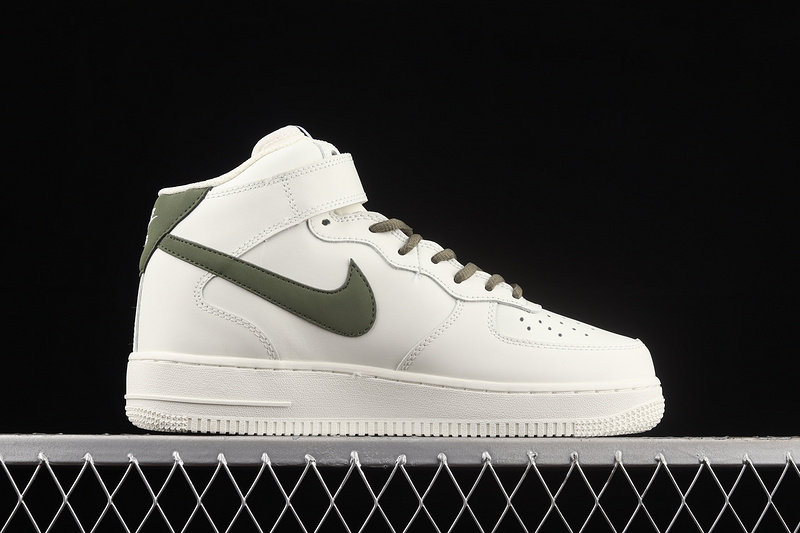 Nike Air Force 1 '07 Mid White/Green 3