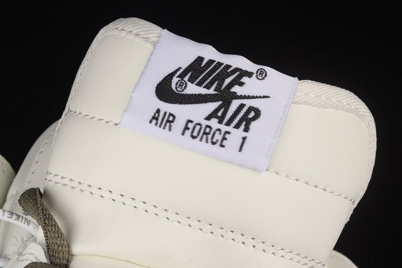 Nike Air Force 1 '07 Mid White/Green 7