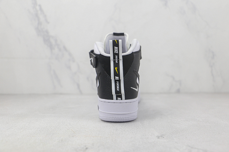 Air Force 1 Mid 07 Lv8 White/Black-Tour Yellow 7