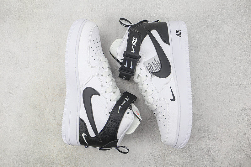 Air Force 1 Mid 07 Lv8 White/Black-Tour Yellow 9