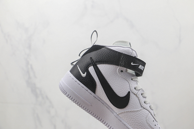 Air Force 1 Mid 07 Lv8 White/Black-Tour Yellow 11