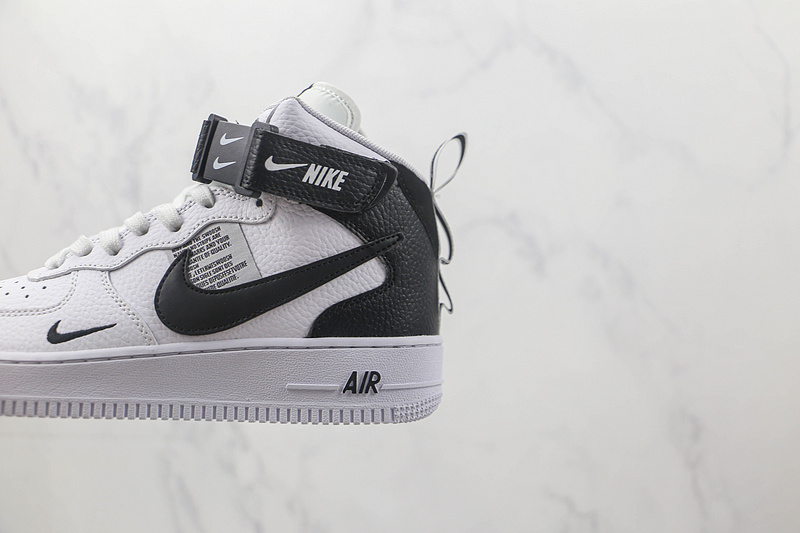 Air Force 1 Mid 07 Lv8 White/Black-Tour Yellow 15