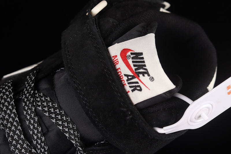 Nike Air Force 1 '07 Mid Black/Black/White 15