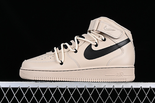 Nike Air Force 1 '07 Mid Milky Coffee Color/Black 21