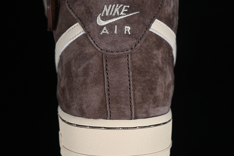 Nike Air Force 1 '07 Mid Qs Chocolate/Cream 17