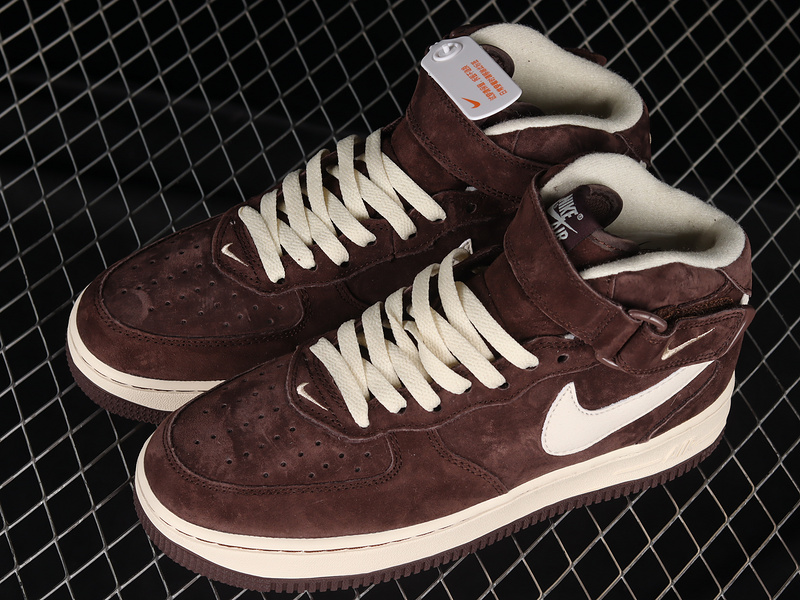 Air Force 1 Mid Chocolate/Cream 11