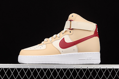 Air Force 1 High Mars Yard White Onyx/Noble Red/Pale Ivory/White 3