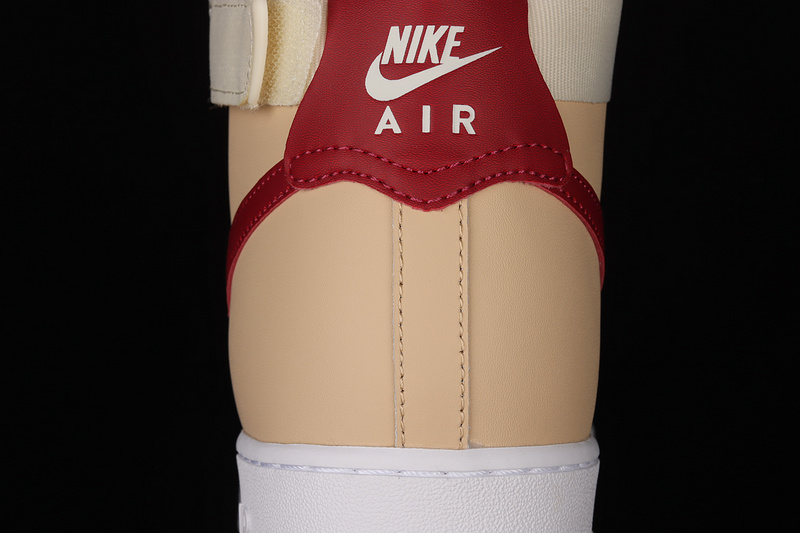 Air Force 1 High Mars Yard White Onyx/Noble Red/Pale Ivory/White 9