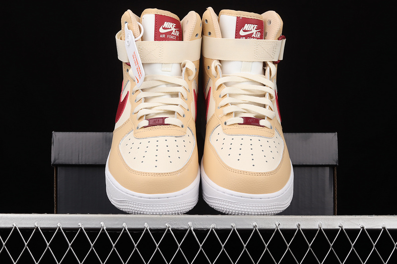 Air Force 1 High Mars Yard White Onyx/Noble Red/Pale Ivory/White 21