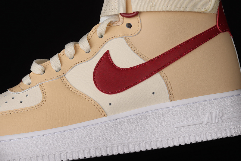 Air Force 1 High Mars Yard White Onyx/Noble Red/Pale Ivory/White 25