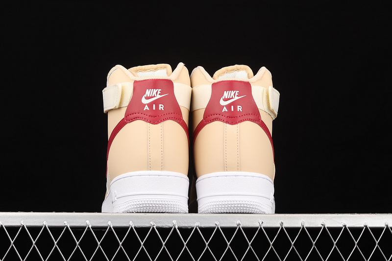 Air Force 1 High Mars Yard White Onyx/Noble Red/Pale Ivory/White 27