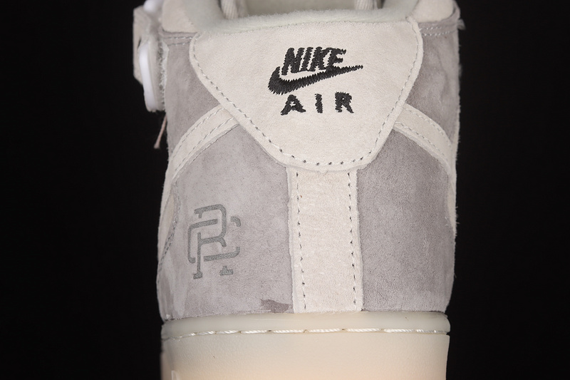 Air Force 1 Mid 07 X Reigning Champ White Grey Black 25