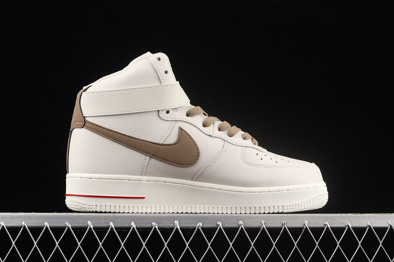 Air Force 1 Mid Rice White/Rice White/Light Brown 11