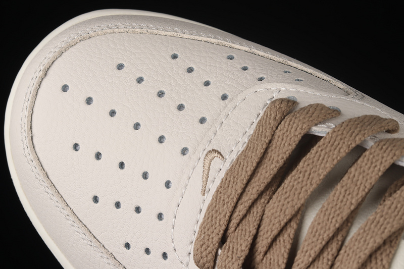 Air Force 1 Mid Rice White/Rice White/Light Brown 25