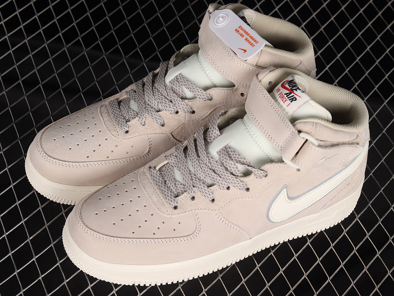 Air Force 1 Mid 07 White/Grey/Beige 5