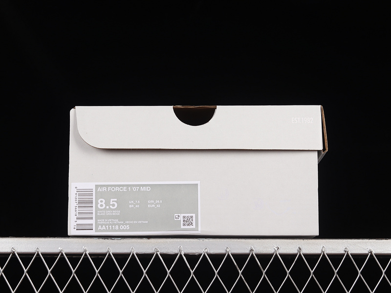 Air Force 1 Mid 07 White/Grey/Beige 23