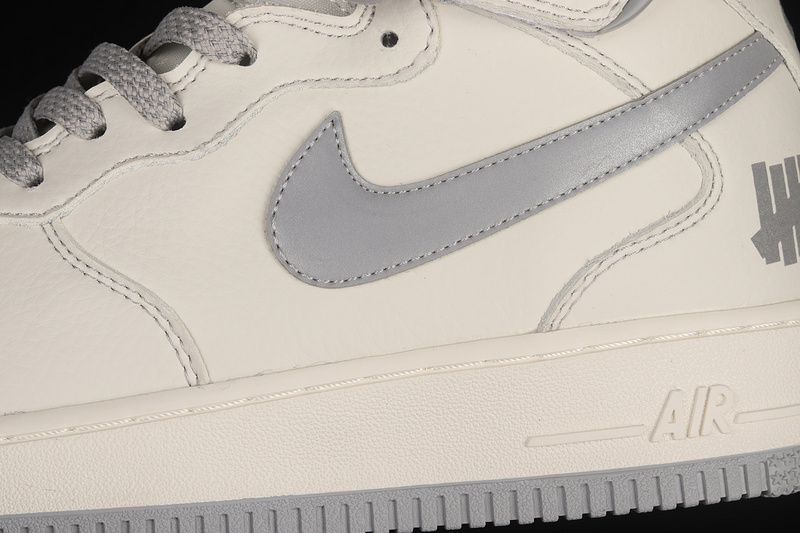 Undefeated Nike Air Force 1 '07 Mid Su19 White/Grey/Silver 13