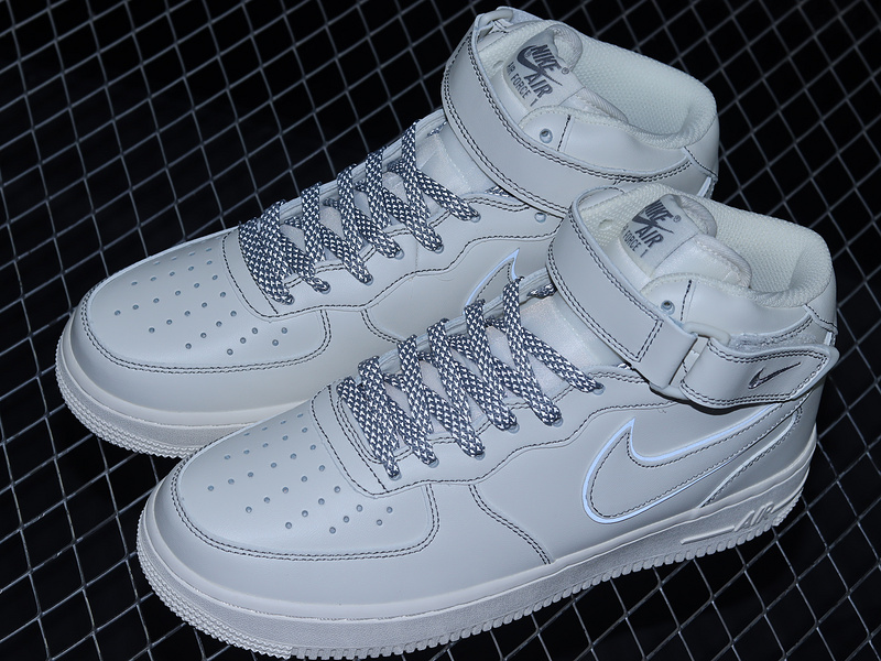 Nike Air Force 1 '07 Mid White/Grey 23