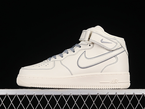 Nike Air Force 1 '07 Mid White/Grey 25