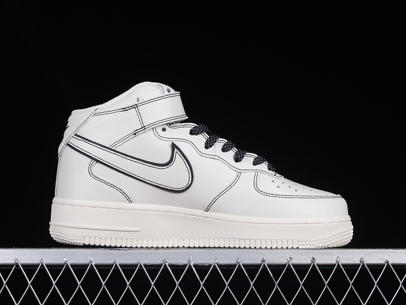 Nike Air Force 1 '07 Mid Grey/White/Black 23