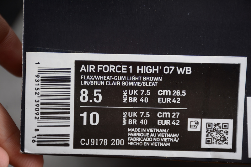 Air Force 1 High Flax Brown/Brown 31