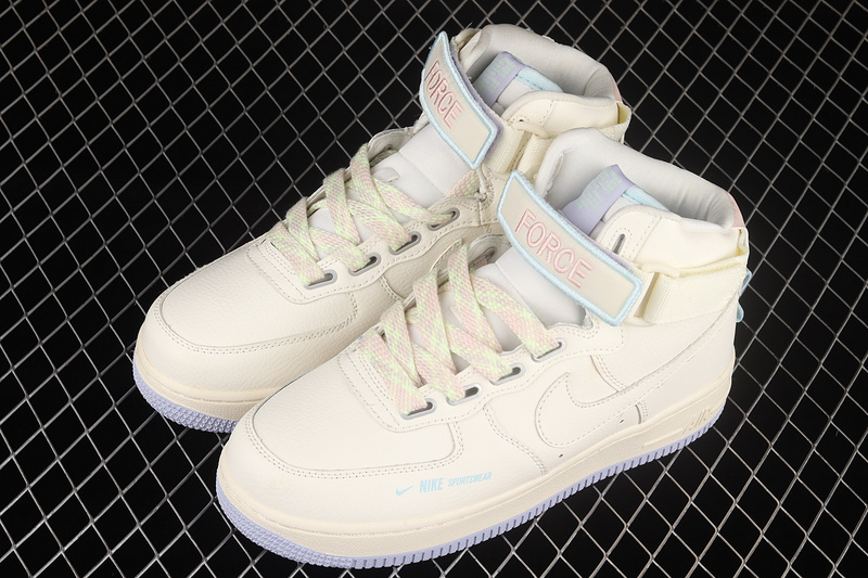 Air Force 1 High Utility Force Is Female Sail/Lavender Mist 29