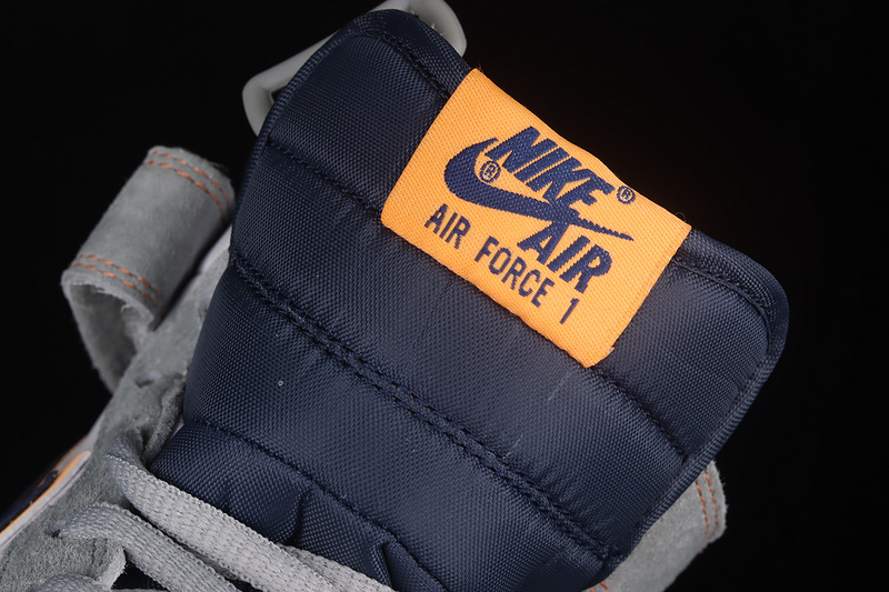 Nike Air Force 1 '07 Mid Grey/Blue/Orange/White 5