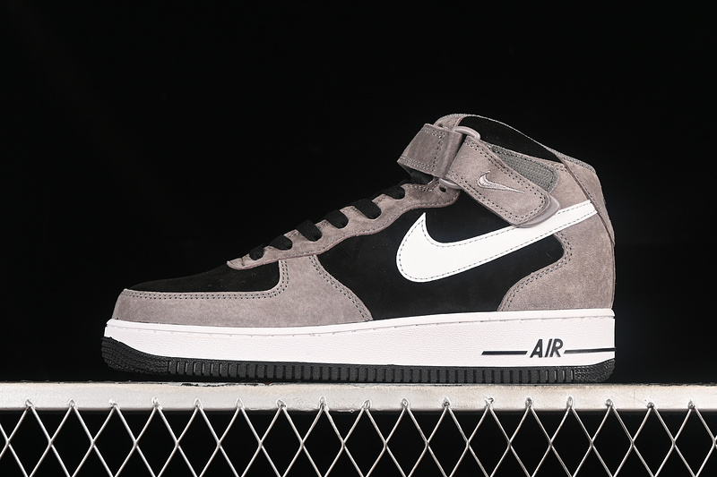 Nike Air Force 1 '07 Mid White/Grey/Black 21