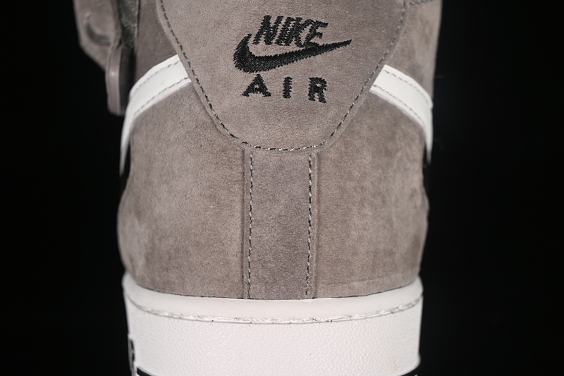 Nike Air Force 1 '07 Mid White/Grey/Black 25