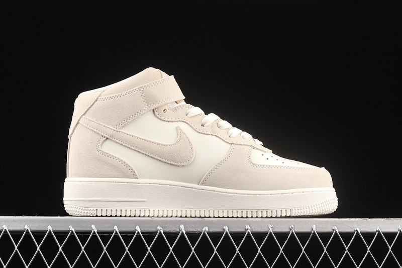 Air Force 1 Mid Natural/Natural/White 3