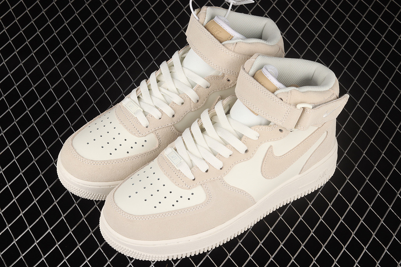 Air Force 1 Mid Natural/Natural/White 9