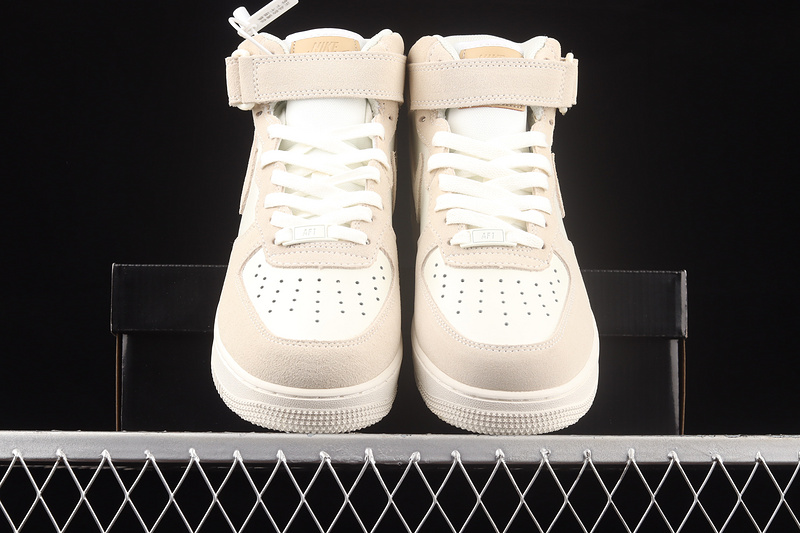 Air Force 1 Mid Natural/Natural/White 13