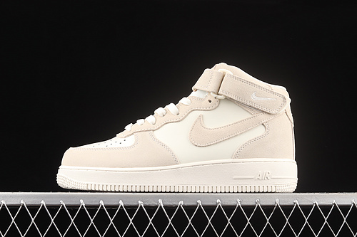 Air Force 1 Mid Natural/Natural/White 19