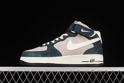 Air Force 1 Mid 07 Beige/Green/White 19