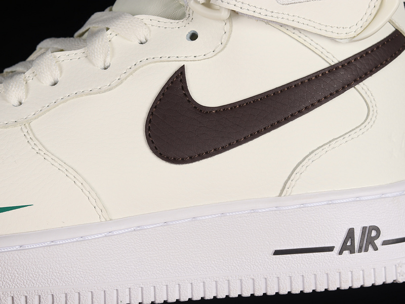 Air Force 1 Mid Sail/Brown Basalt-Malachite-White 13