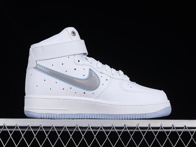 Air Force 1 High 07 Dare To Fly White/White/Metallic Silver 3