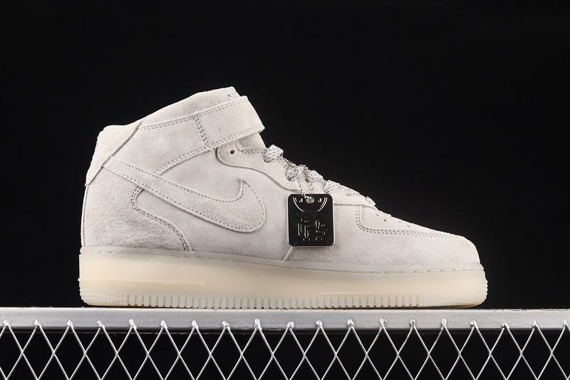 Nike Air Force 1 '07 Mid White/White/White 7