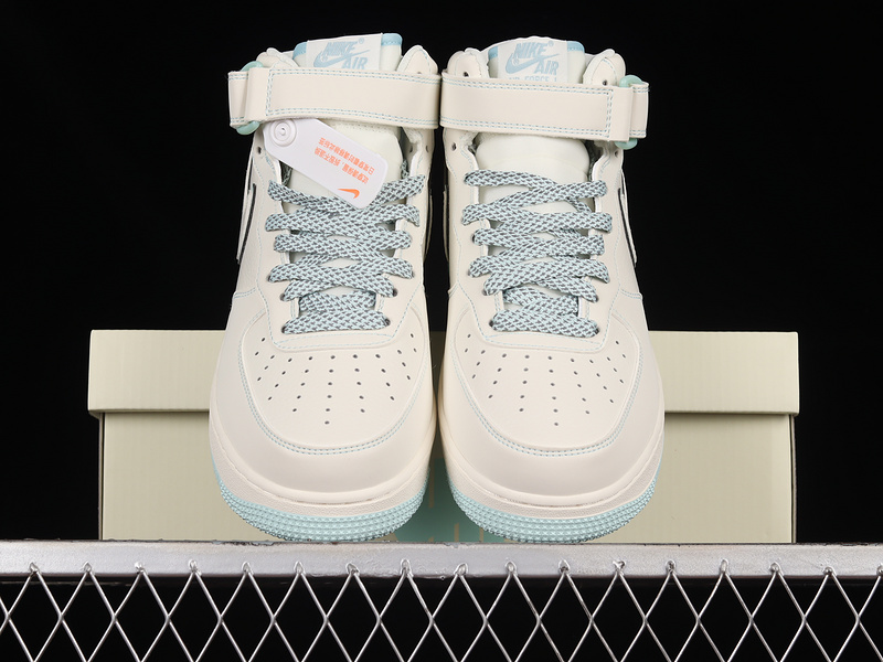 Undefeated Nike Air Force 1 '07 Mid White/Blue 9