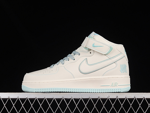 Undefeated Nike Air Force 1 '07 Mid White/Blue 21