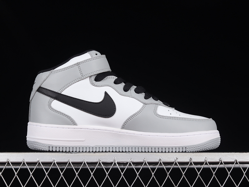 Nike Air Force 1 '07 Mid White/Black/Grey 11