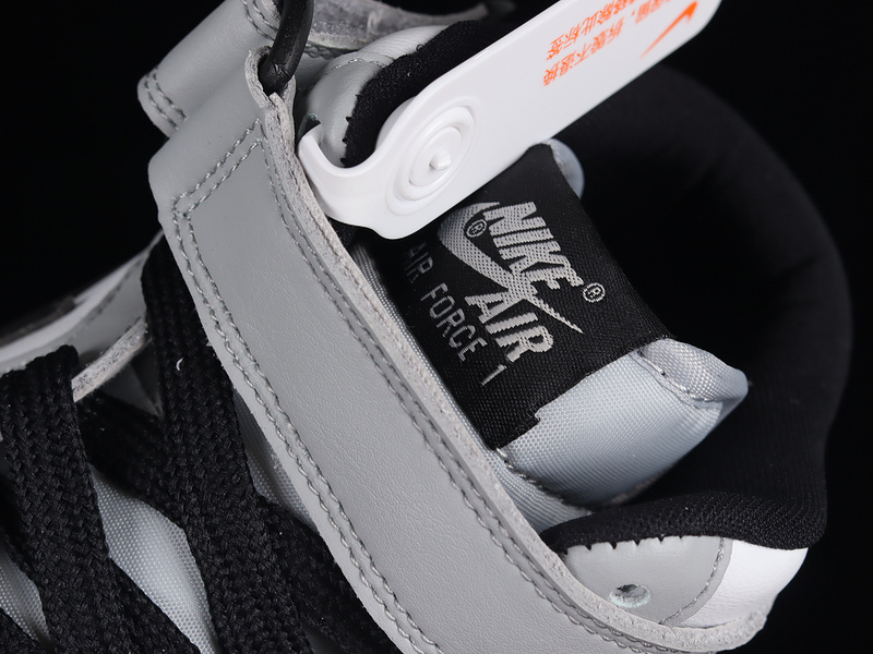 Nike Air Force 1 '07 Mid White/Black/Grey 17