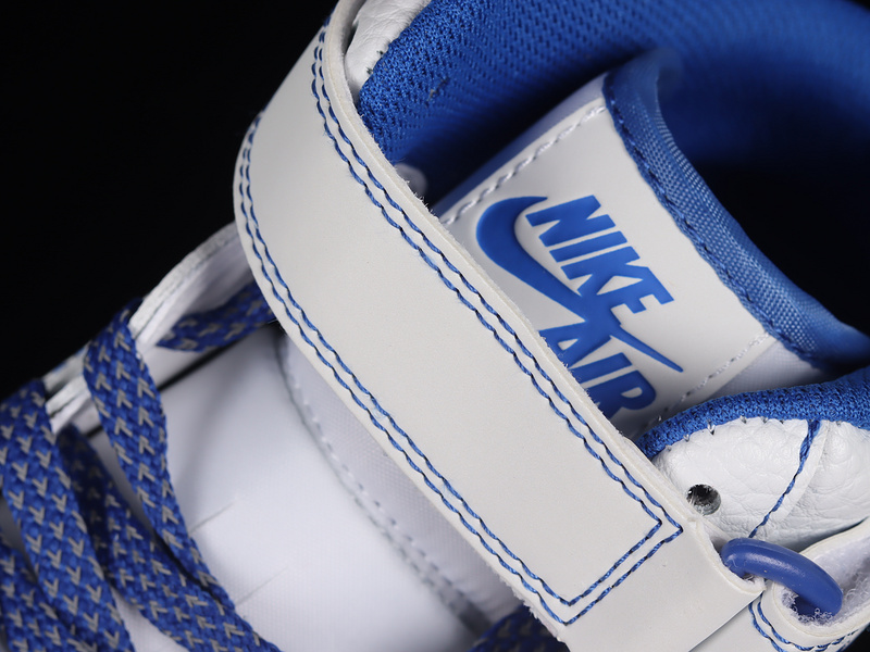 Air Force 1 Mid 07 White/Dark Blue/White 5