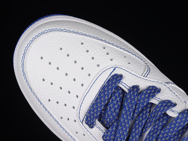 Air Force 1 Mid 07 White/Dark Blue/White 9