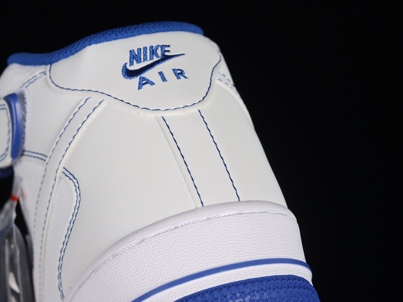 Air Force 1 Mid 07 White/Dark Blue/White 13