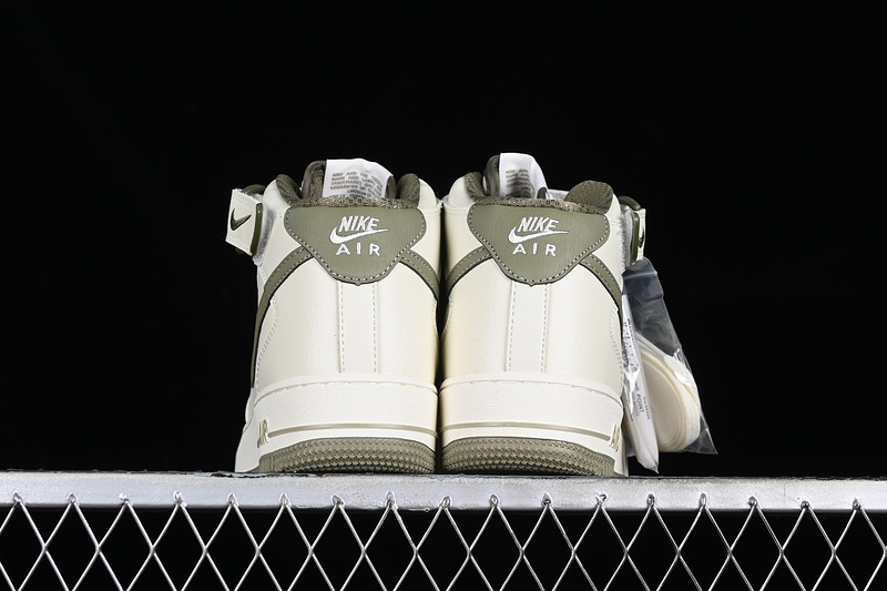 Air Force 1 Mid Beige/Army Green 25